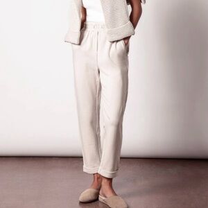 Brochu Walker The Scottie Terry Pant in Oyster